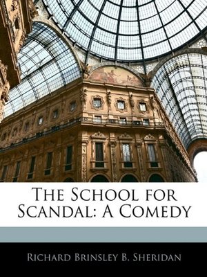 cover image of School for Scandal